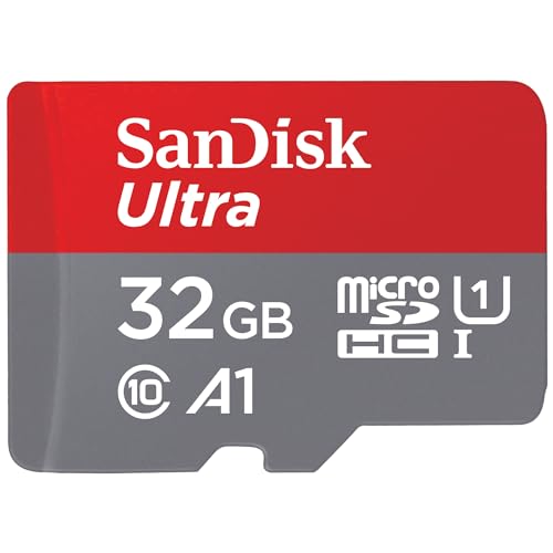 SanDisk (サンディスク) 32GB Ultra microSDHC UHS-I メモリーカード アダプター付き - 120MB/s C10 U1 フルHD A1 Micro SD カード - SDS