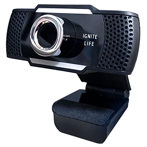 IGNITE LIFE Webカメラ ウェブカメラ PCカメラ 専門家監修 マイク マイク付き 広角 外付け USBカメラ スタンド zoom teams