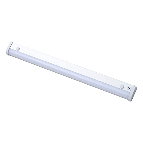 [山善] LED キッチンライト 多目的灯 近接センサー LEDライト 照明器具 工事不要 電源プラグ付き 820lm (幅45.8cm) LT-C09N ホワイト