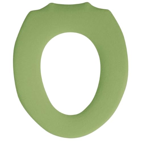 オカトー 厚織 トイレ 便座カバー O型 ふかふか 節電 洗える グリーン