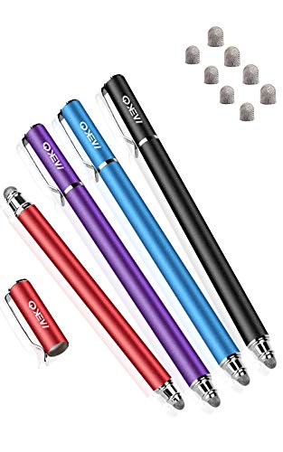 スタイラスペン MEKO（第2世代）4本セットタッチペン スマホ iPhone iPad スタイラスペン Android スマートフォン タブレット用 ペン導電