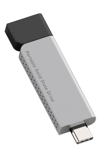 ロジテック SSD 外付け 500GB USB3.2 (Gen2) USB Type-C 高速スリム型 メタル筐体 PS5 iPad 対応 ブラック LMD-ELSPH050UC